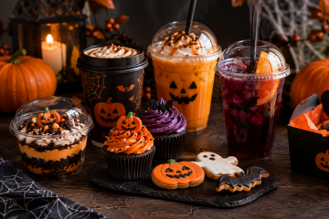 Halloween: ідеї подачі напоїв та десертів
