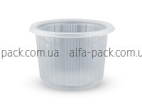 Plastic soup bowl PP-115-450 transparent