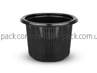 Plastic soup bowl PP-115-450 black