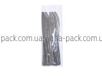 Set №106: plastic knife metallic