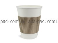 Thermalbelt with fastener kraft for a paper cup