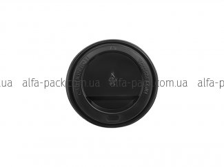 Lid-drinker 75 mm for a cup 250 ml black