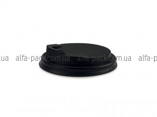 Lid-drinker 80 mm for a cup 340 ml black