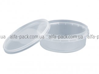Round container 150 ml with lid