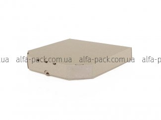 Коробка для піци бура 250*250*39 мм
