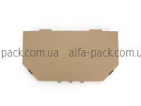 Box for half a pizza brown 300*149*35 mm