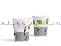 COLORED PAPER CUP 180 ML "Seasons"