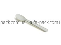 Disposable spoon coffee BIO 125 mm