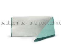 Рушник паперовий V-складення, зелений, Альбатрос