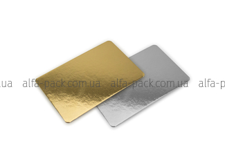 Підкладка золото / срібло 80 * 130 мм