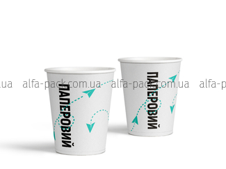COATED COLOR PAPER CUP 180 ML "PAPEROVYI"
