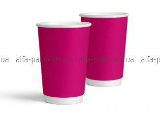 Ripple cup 340 ml (pink) S-Wave