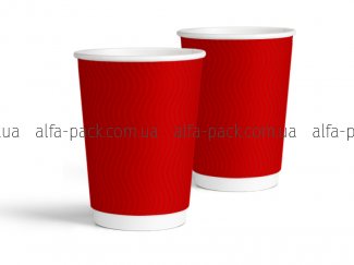 Ripple cup 440 ml (red) S-Wave