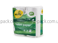 Туалетний папір двошаровий Ecolo