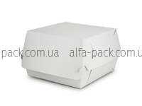 Burger box 130*130*80 white