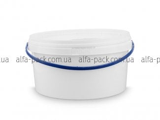 Відро кругле 3 л біле