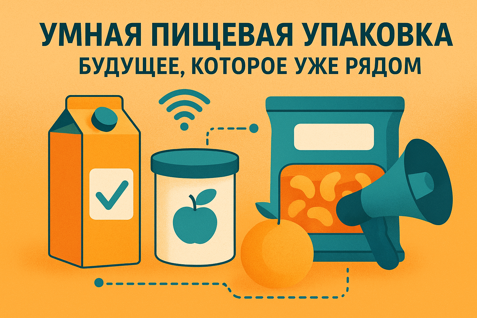 Умная пищевая упаковка: будущее, которое уже рядом
